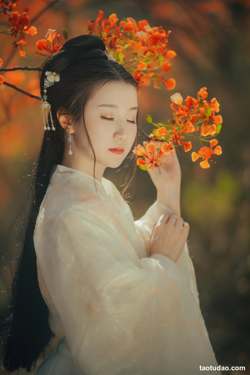 图片[3]-[YITUYU艺图语]2022.05.28 凤凰花开 粥米饭[25+1P／415MB]-绅士图