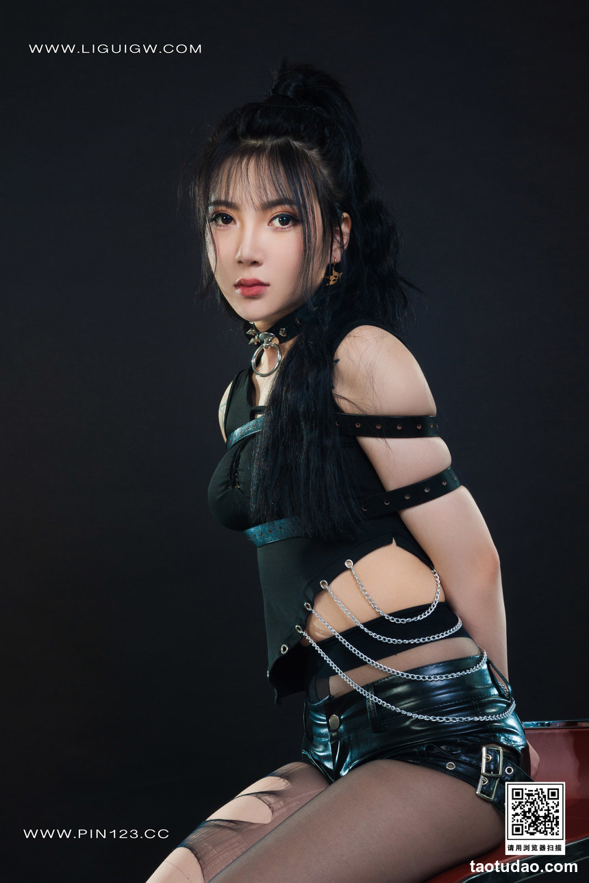 图片[3]-[Ligui丽柜] 2023.08.18 《撕袜四马》小七 [69+1P-58M]-绅士图