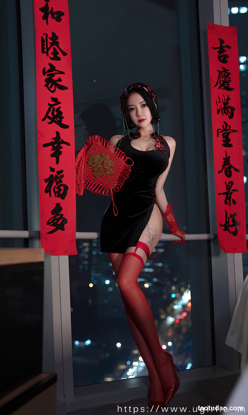 图片[3]-[Ugirls尤果网]爱尤物 2022.01.19 No.2500 伊诺 霓虹甜心 [35P]-绅士图