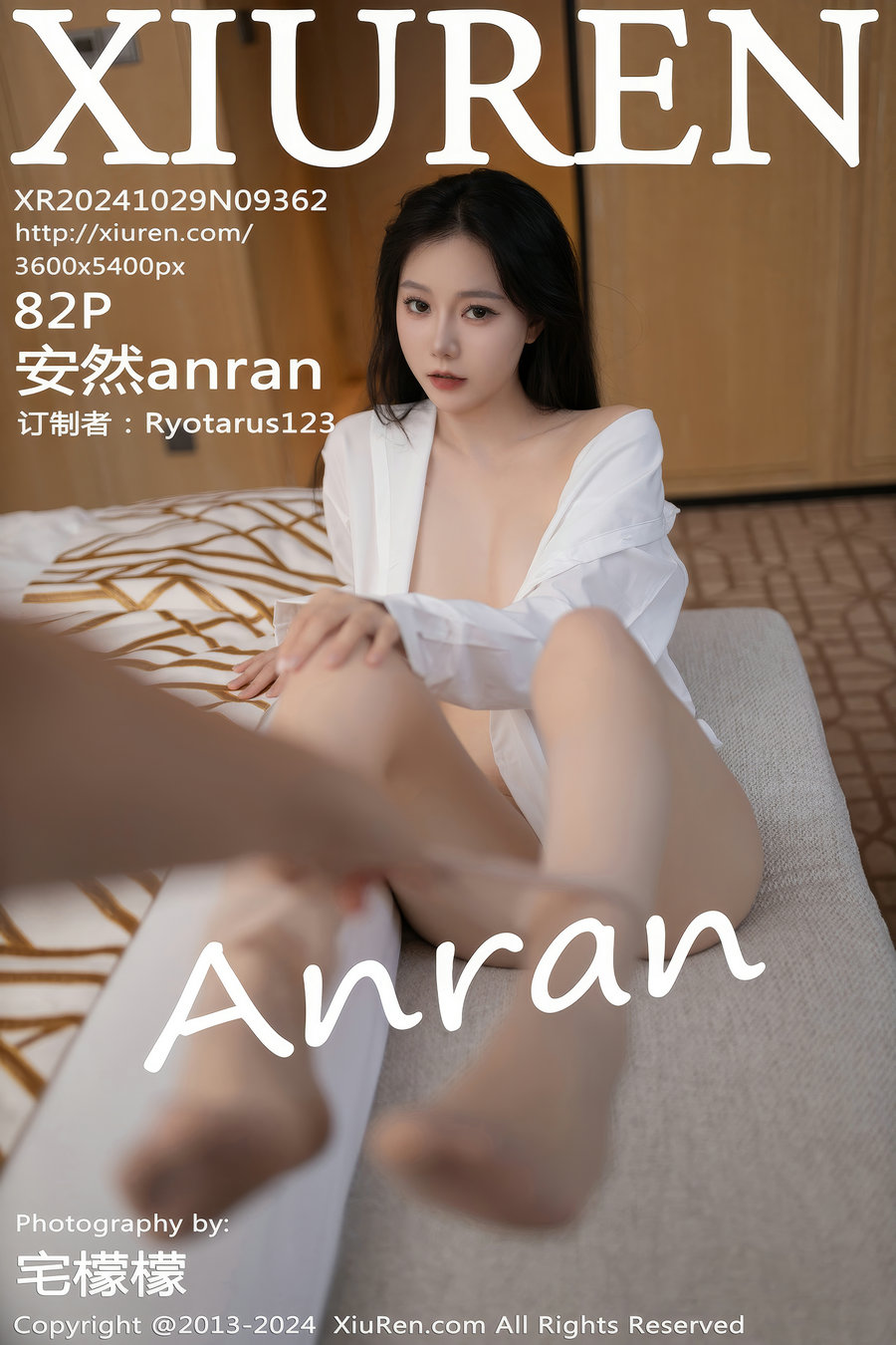 / 秀人美媛馆 / 2024.10.29 No.9362 安然anran / 82P719MB / 秀人网-绅士图
