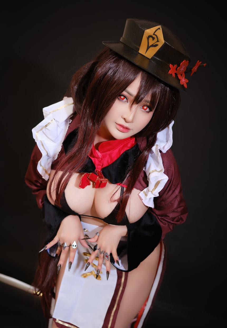 MiMi Chan – NO.005 Hu Tao[10P-91.5M]-绅士图