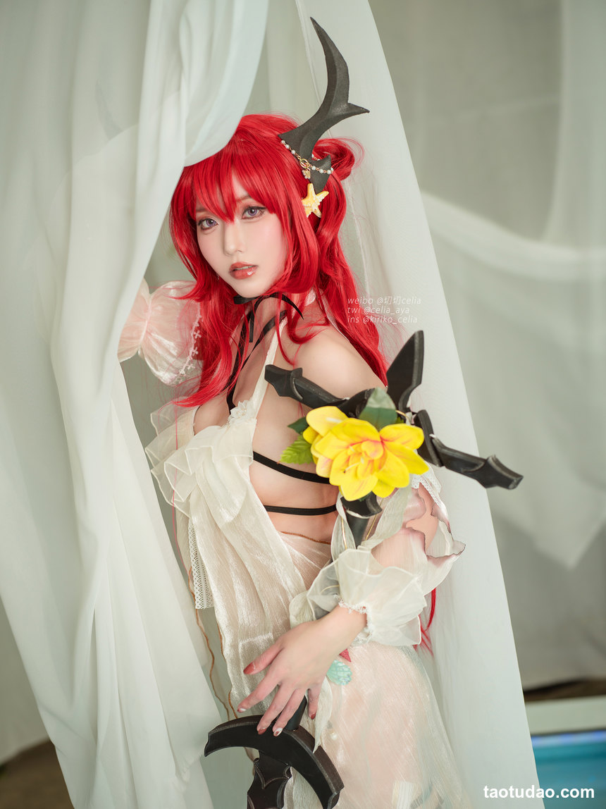 图片[4]-切切celia – 明日方舟 史尔特尔泳装 [27P-211MB]-绅士图