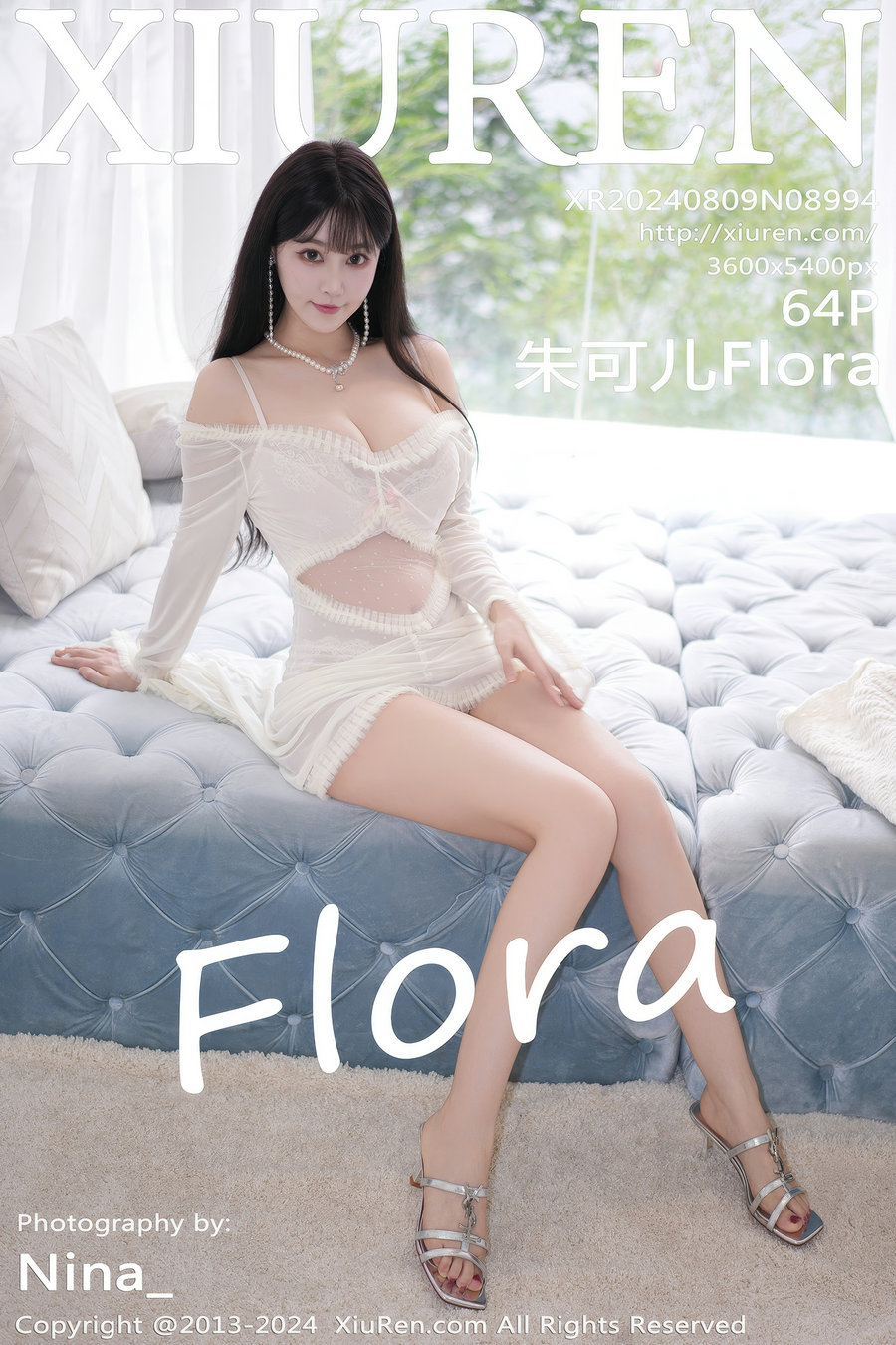 / 秀人美媛馆 / 2024.08.09 No.8994 朱可儿Flora / 64P504MB / 秀人网-绅士图