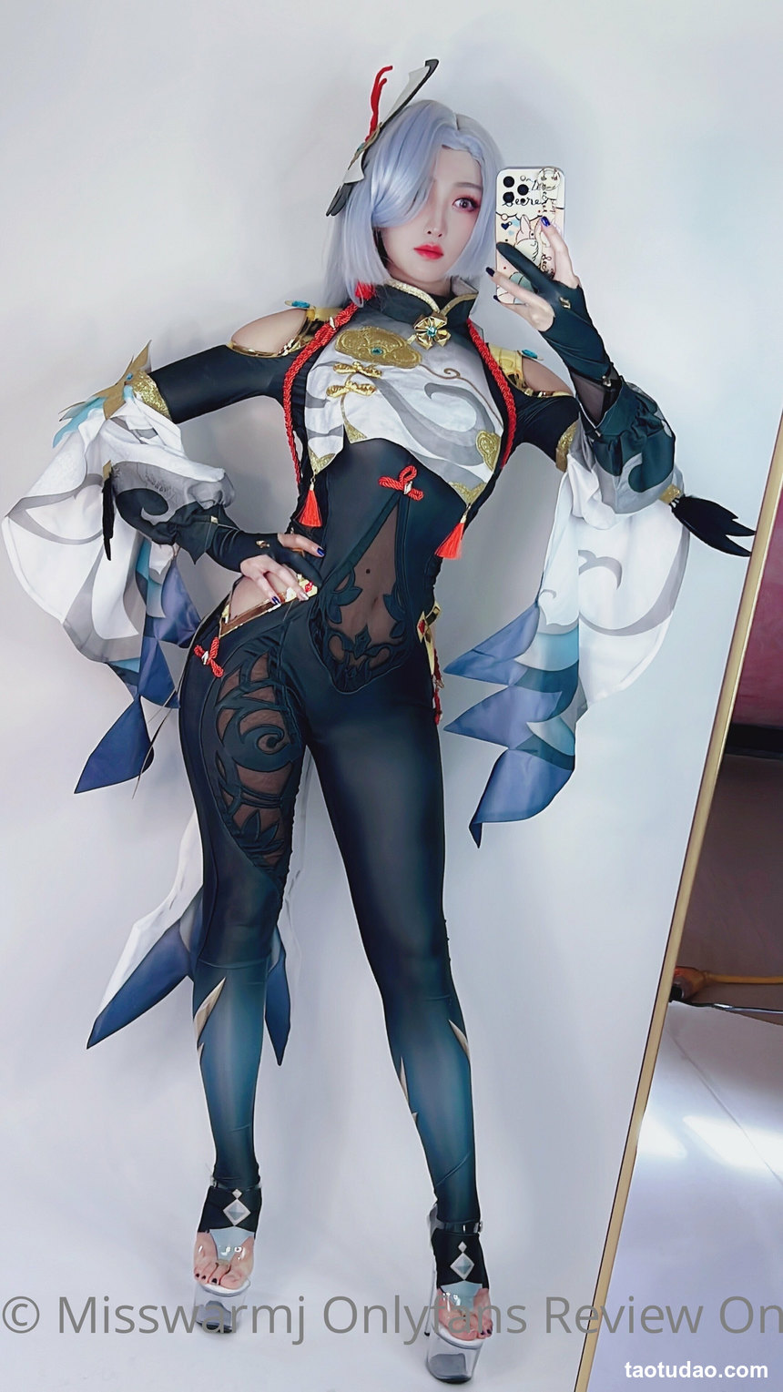 图片[4]-MissWarmJ – NO.051 申鹤[29P-61.9M]-绅士图