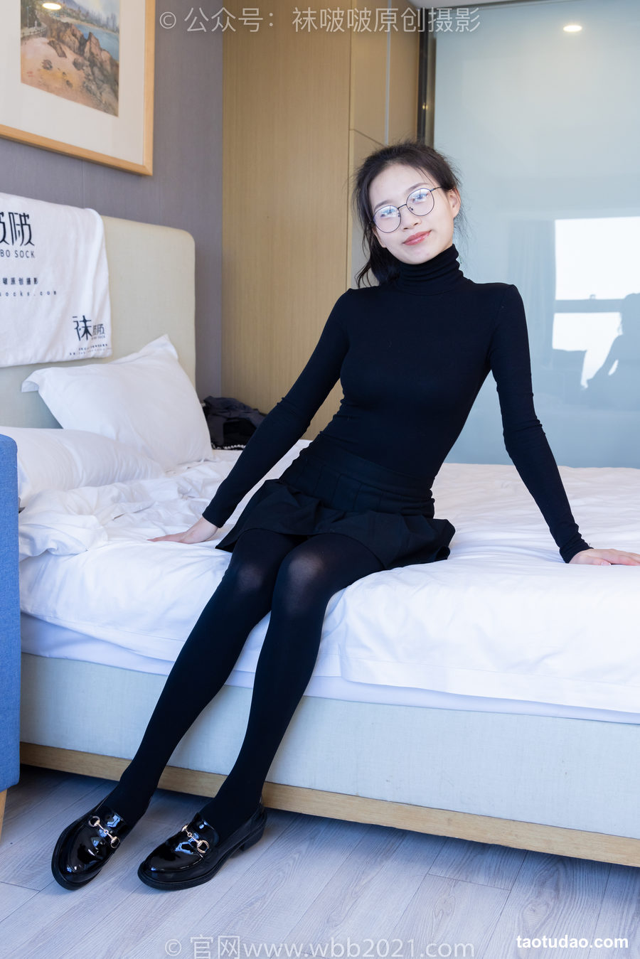 图片[3]-[BoBoSocks袜啵啵]NO.313 芝士-皮鞋、平底鞋、厚黑丝、厚黑丝大腿袜[150P+1V／6.30GB]-绅士图