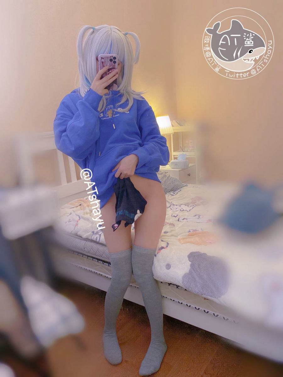 AT鲨 - 蓝色上衣 / 25P-5MB / cos萌妹-绅士图