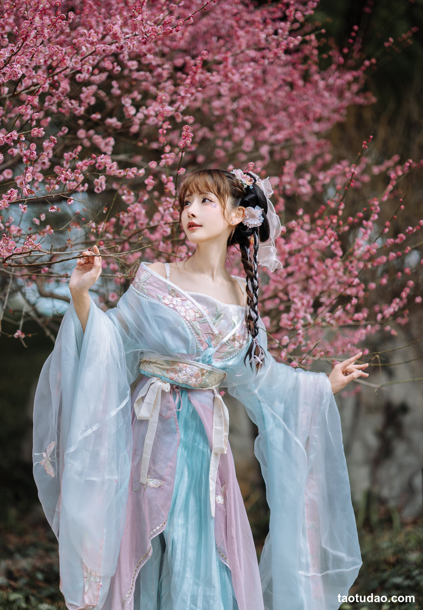 图片[4]-紫氯氯 – NO.07 二月梅花 [18P-81MB]-绅士图