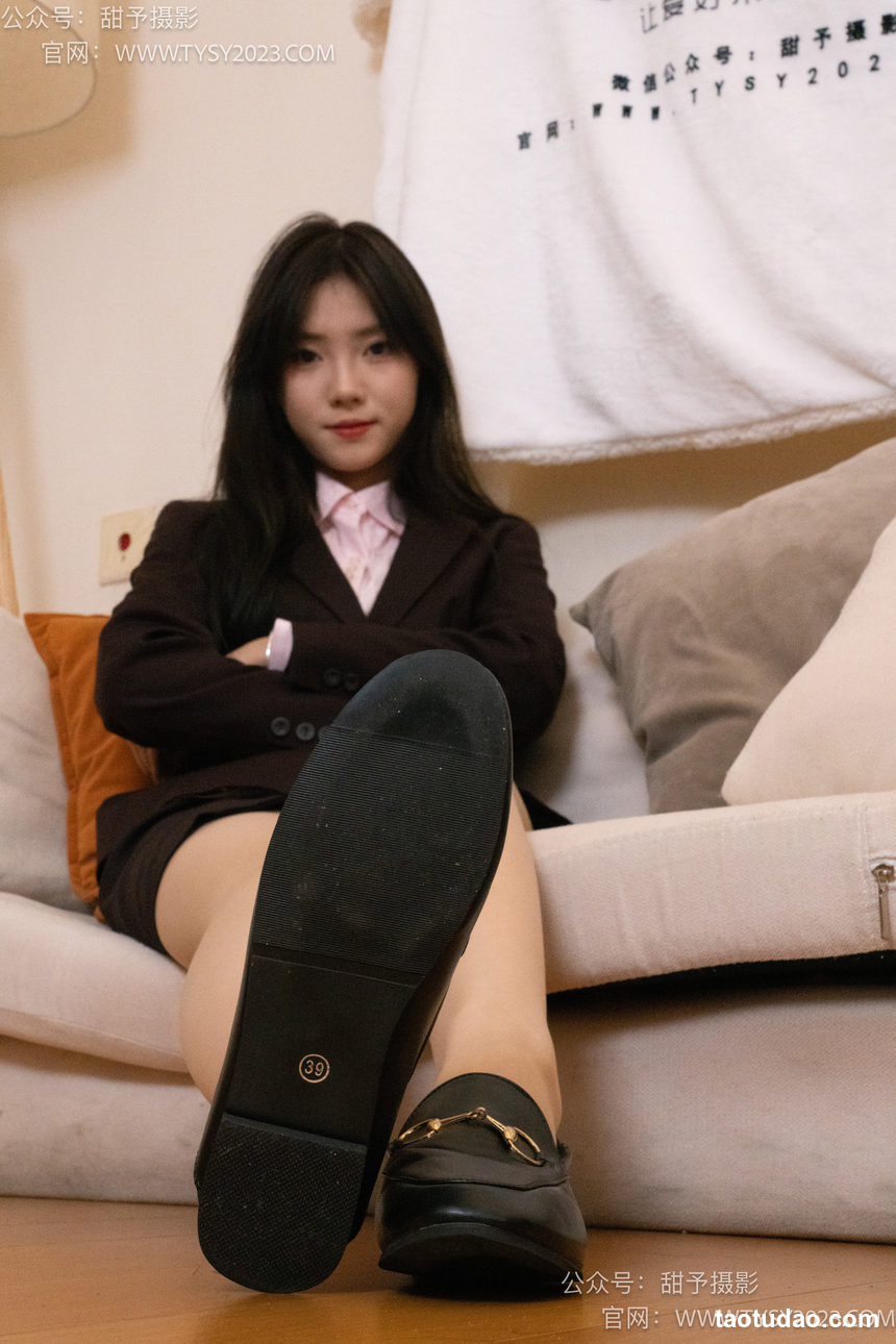 图片[3]-甜予摄影 NO.033 璇璇-银行制服、皮鞋、肉丝[124P+2V／9.63GB]-绅士图