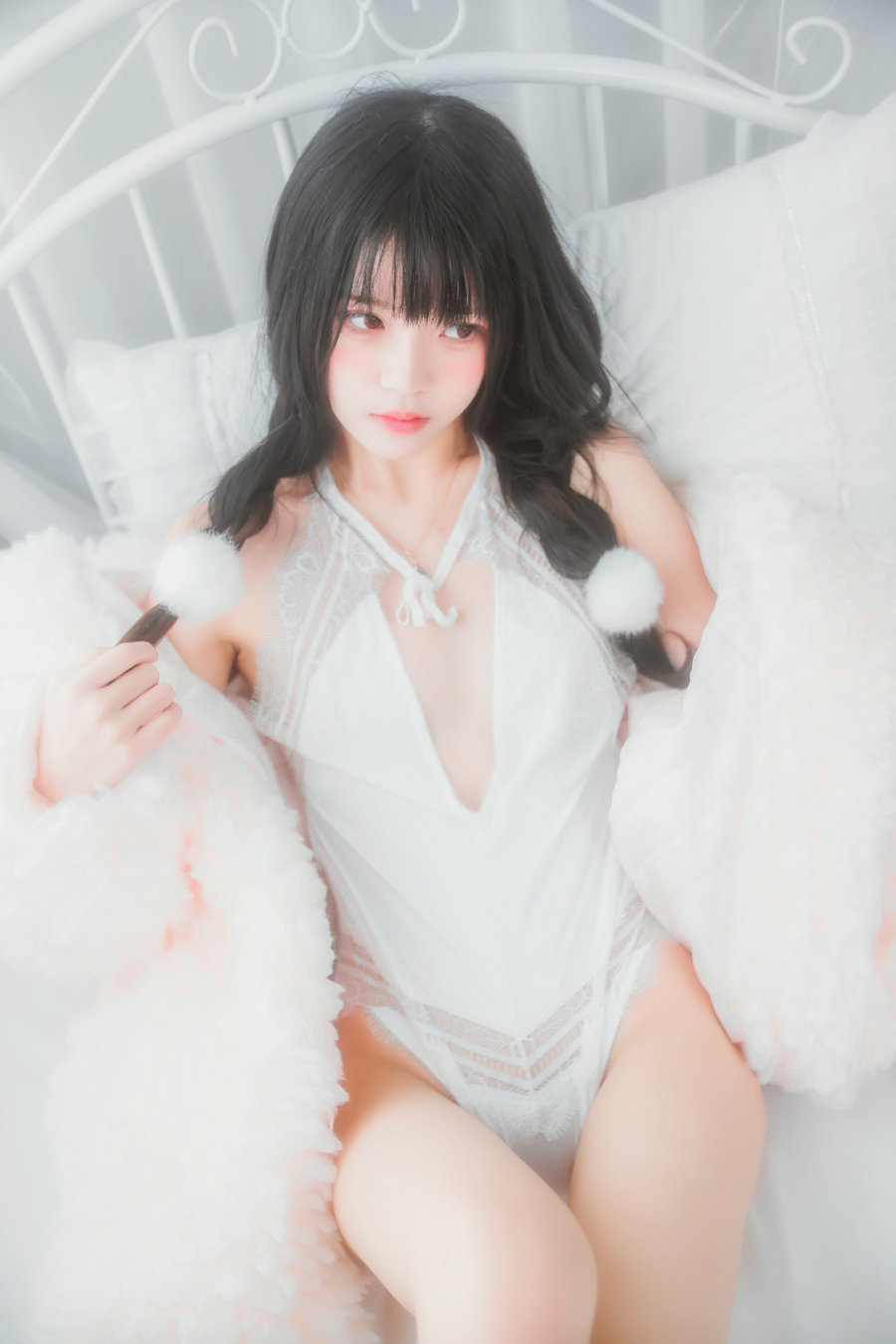 桜桃喵 - 冬眠系列 纯白私房 / 46P-385MB / cos萌妹-绅士图