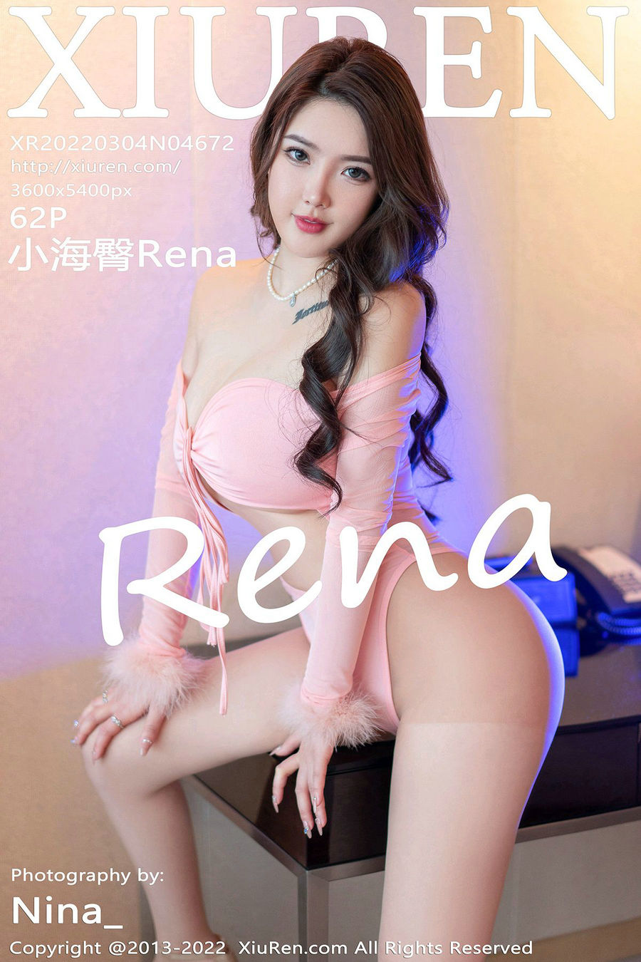 / 秀人美媛馆 / 2022.03.04 No.4672 小海臀Rena / 62P552MB / 秀人网-绅士图