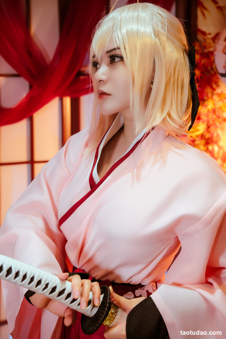 Potato Godzilla - NO.85 Okita Souji Sakura Saber [18P-220MB]-绅士图