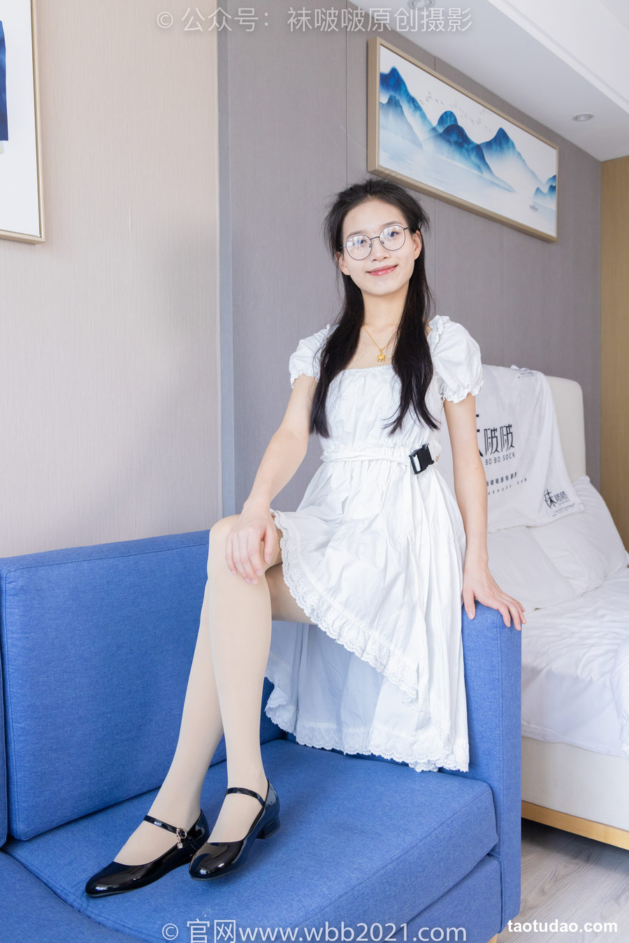 图片[3]-[BoBoSocks袜啵啵]NO.303 芝士-皮鞋、厚肉丝、白棉袜、薄肉丝[150P+1V／6.70GB]-绅士图