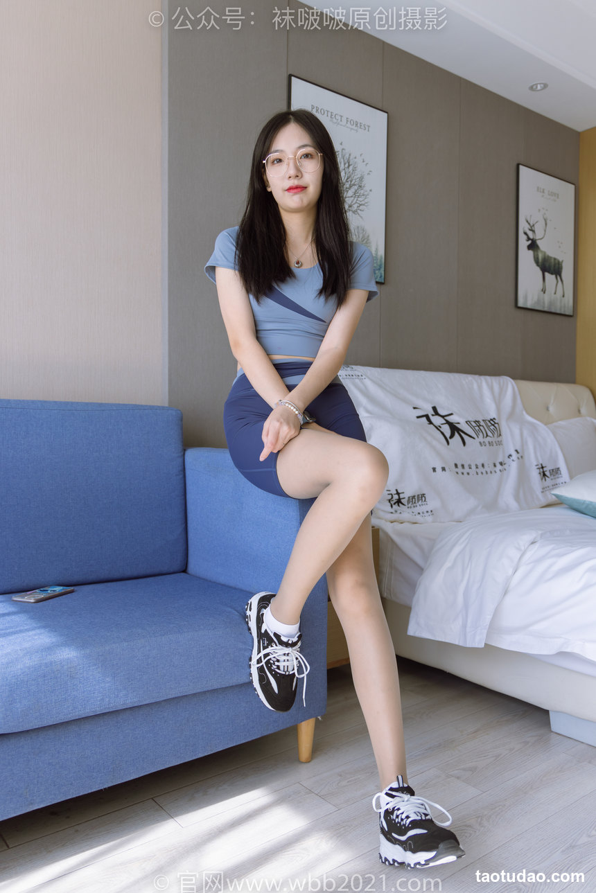 图片[4]-[BoBoSocks袜啵啵]NO.269 小甜豆-运动鞋、白棉袜、灰丝、瑜伽裤裤里丝[140P+1V／5.63GB]-绅士图