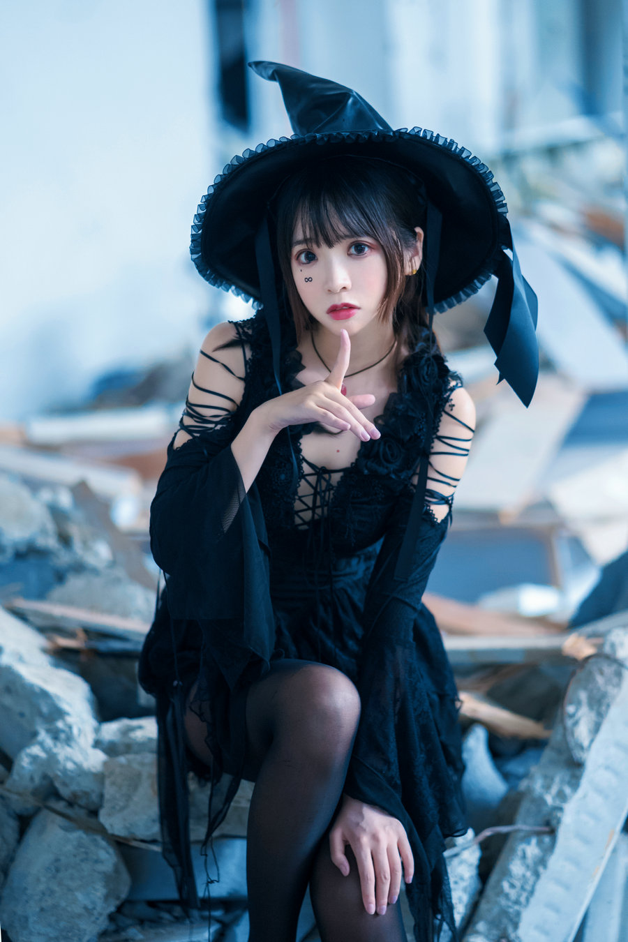 疯猫ss – 魔女 / 27P-386MB / cos萌妹-绅士图