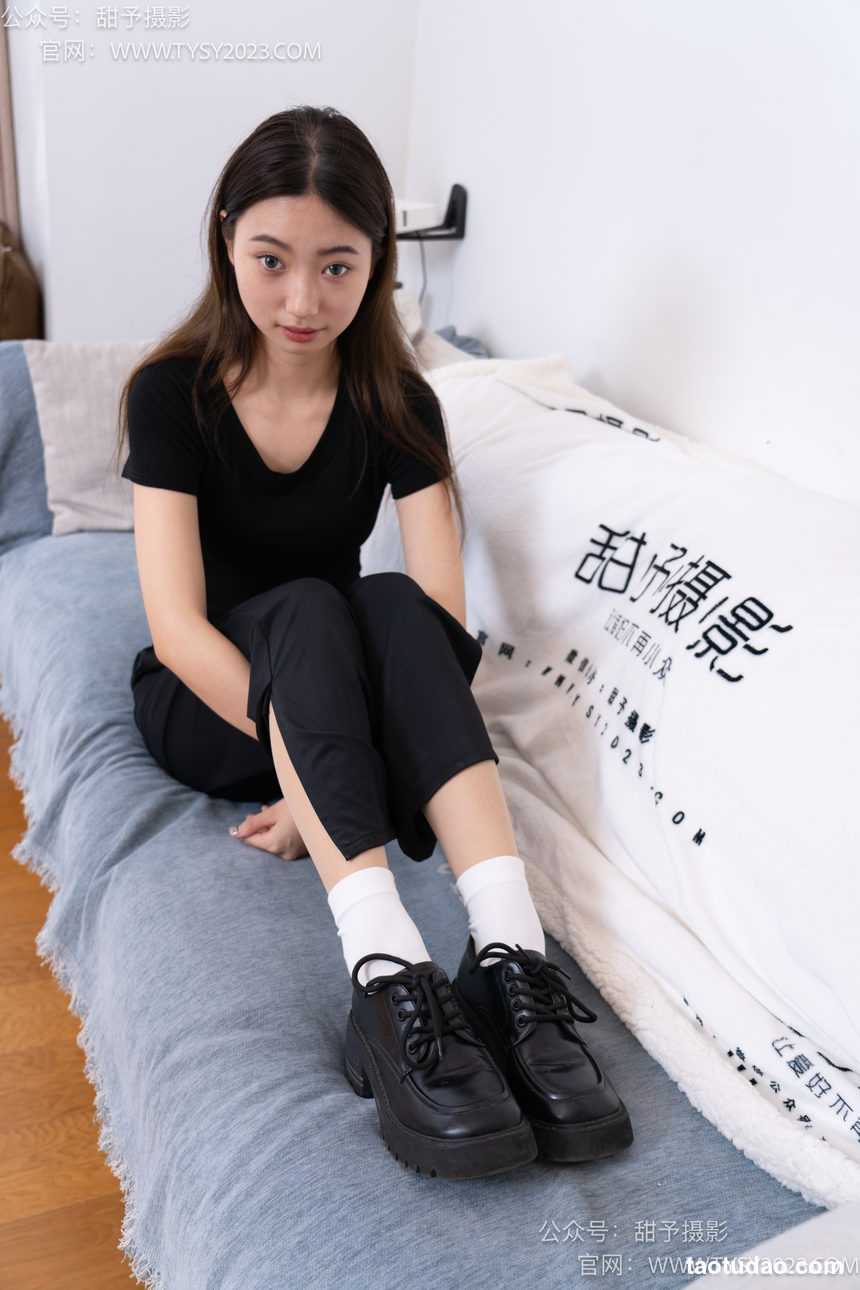 图片[4]-甜予摄影 NO.054 雪梨-皮鞋、白棉袜、肉丝[130P+2V／9.90GB]-绅士图