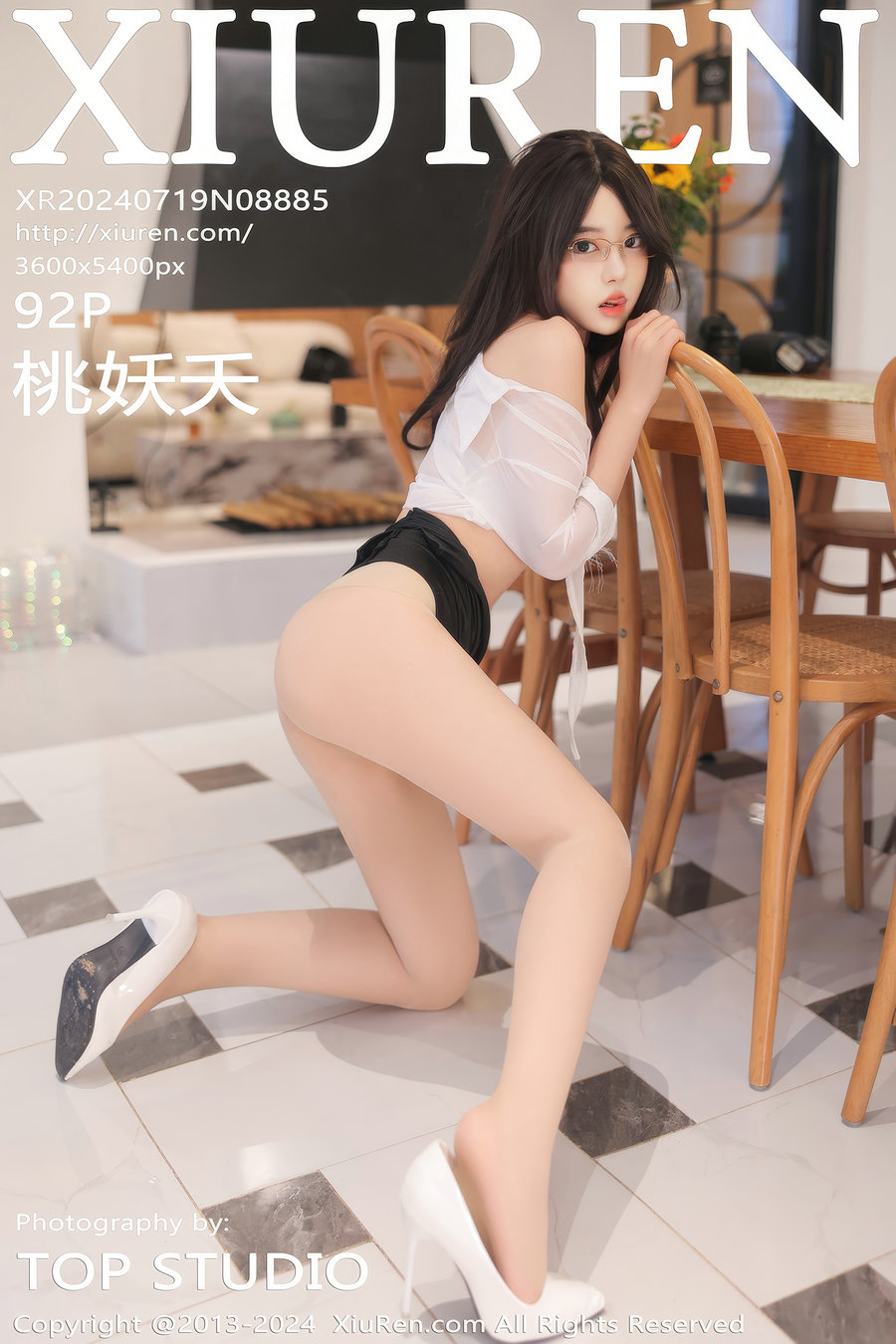 / 秀人美媛馆 / 2024.07.19 No.8885 桃妖夭 / 92P819MB / 秀人网-绅士图