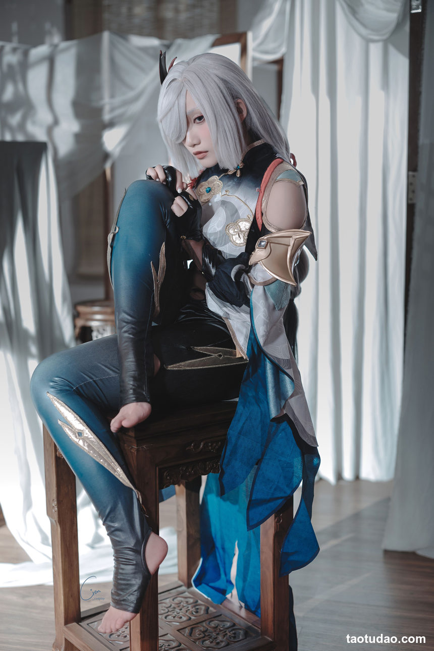 图片[3]-Cien恩恩-原神-申鹤[31P-90MB]-绅士图