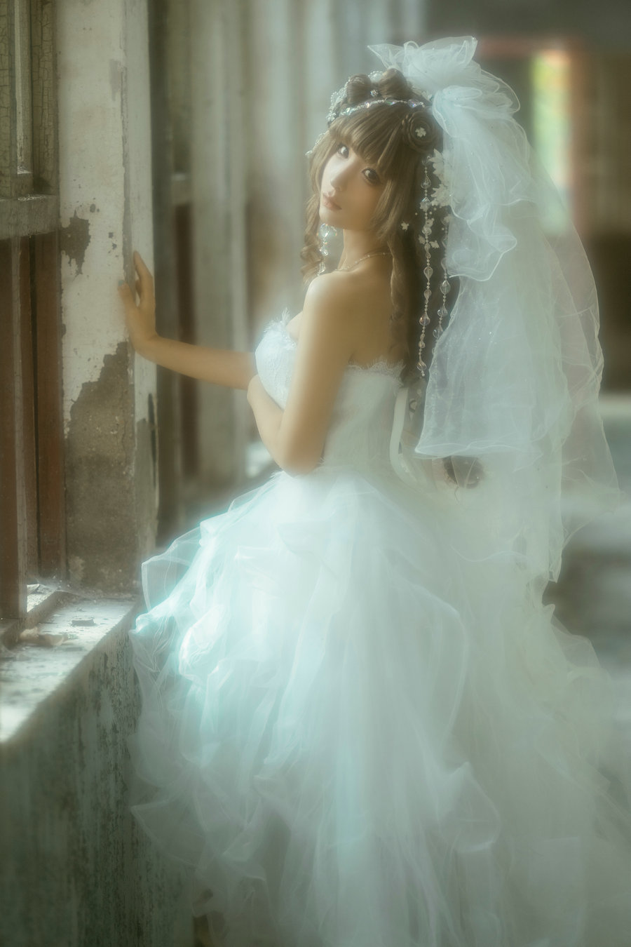 动漫博主蠢沫沫 - 婚纱 / 61P-673MB / cos萌妹-绅士图