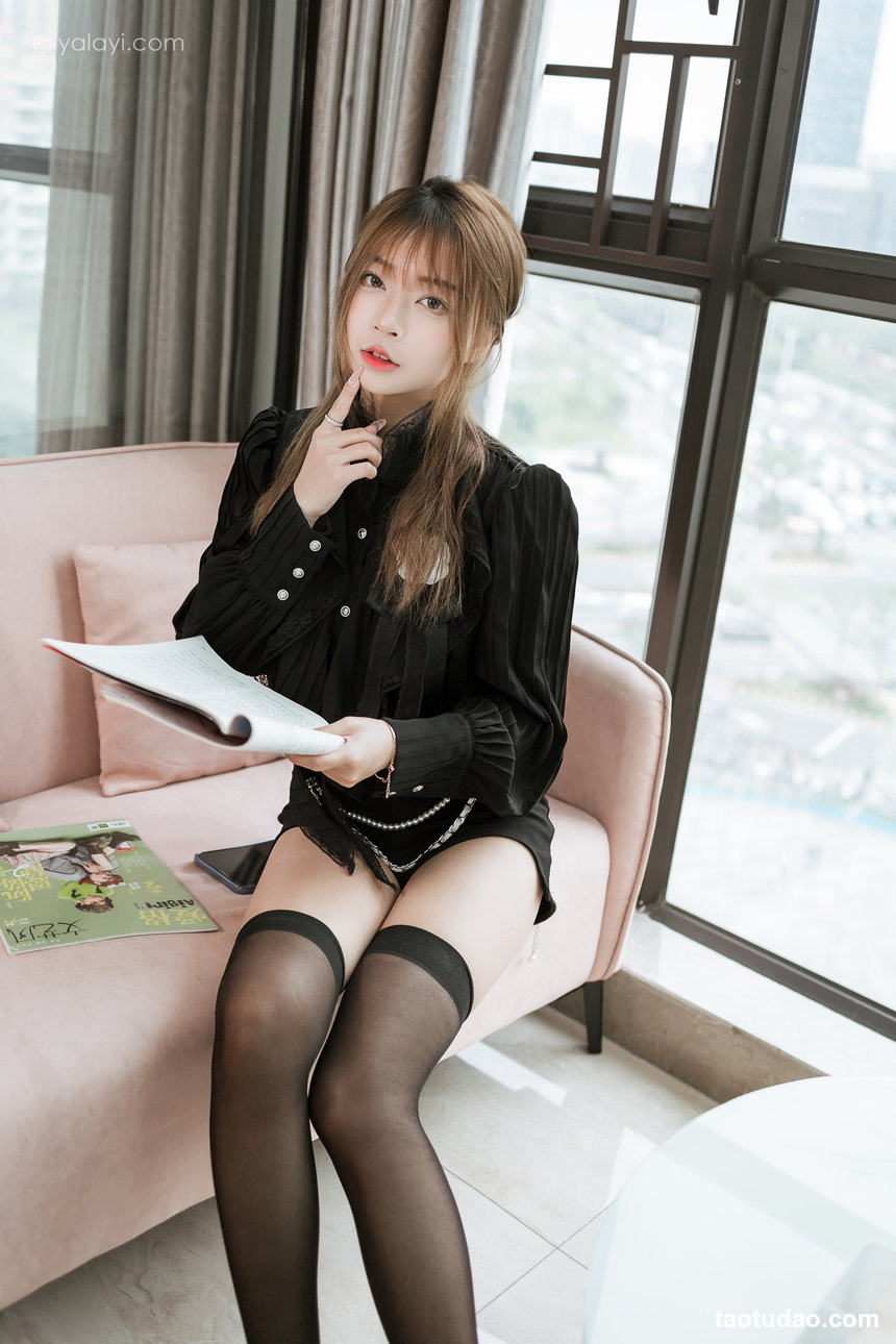 图片[3]-[YALAYI雅拉伊]2023.03.10 NO.1015 纯与欲 阿禾[45+1P／452MB]-绅士图