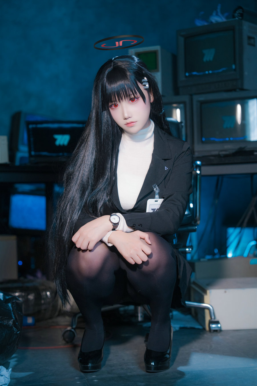 lunananya – blue archive 調月リオ / 30P-225MB / cos萌妹-艺库