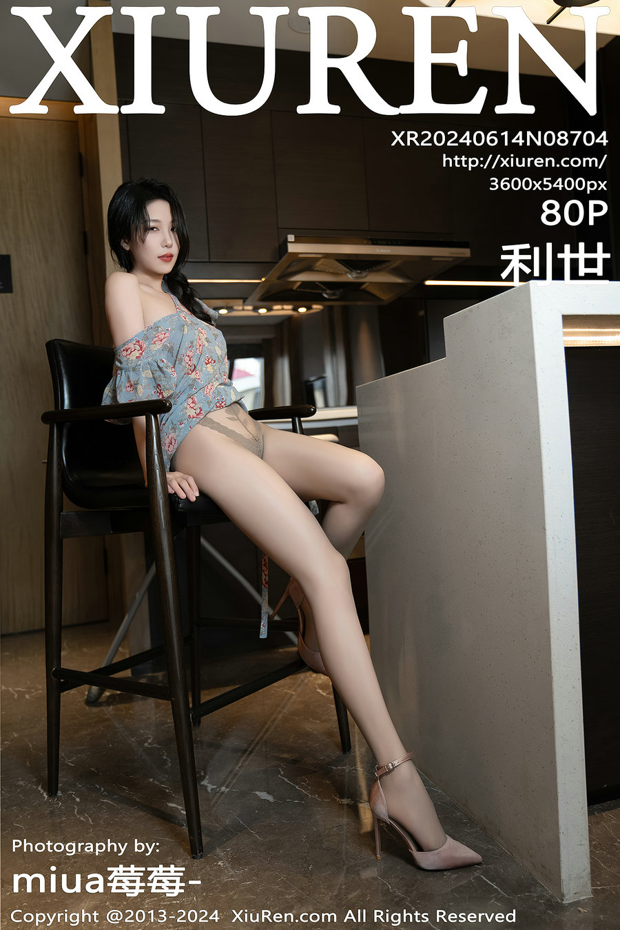 / 秀人美媛馆 / 2024.06.14 No.8704 利世 / 80P210MB / 秀人网-绅士图