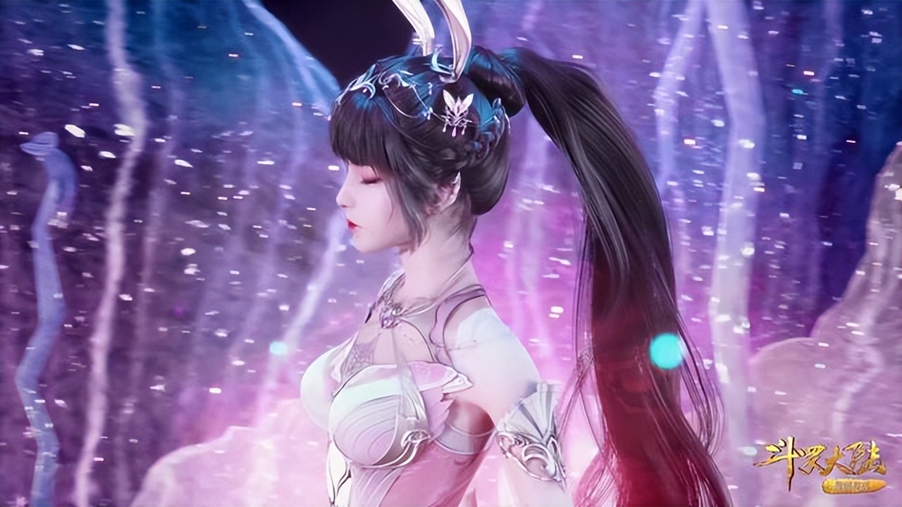 《斗罗》月光下复活小舞,场面唯美浪漫,复活后的小舞灵动极了