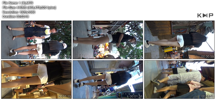 精选街拍视频 No.2311 白短热裤苗条美腿鸭舌帽美女 / 446MB / 街拍视频-绅士图