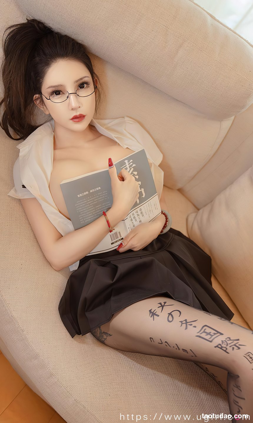 图片[2]-[Ugirls尤果网]爱尤物 2022.05.18 No.2583 球球 黑丝目录 [35P]-绅士图