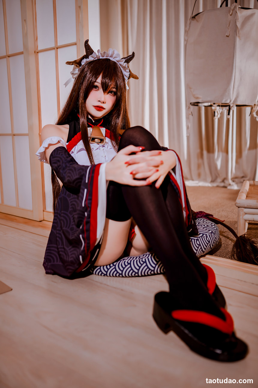 图片[3]-二佐Nisa 碧蓝樫野女仆 [33JP-404MB]-绅士图