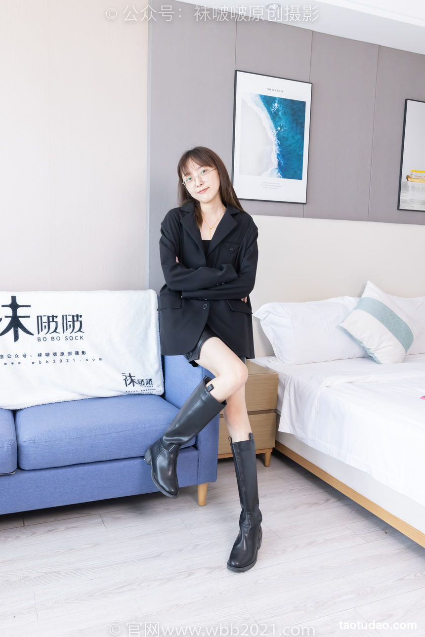 图片[3]-[BoBoSocks袜啵啵]NO.486 稚予-长靴、黑网袜、裸足、裸足踩奶油蛋糕 踩完蛋糕泡脚剧情[149P+1V／5.74GB]-绅士图