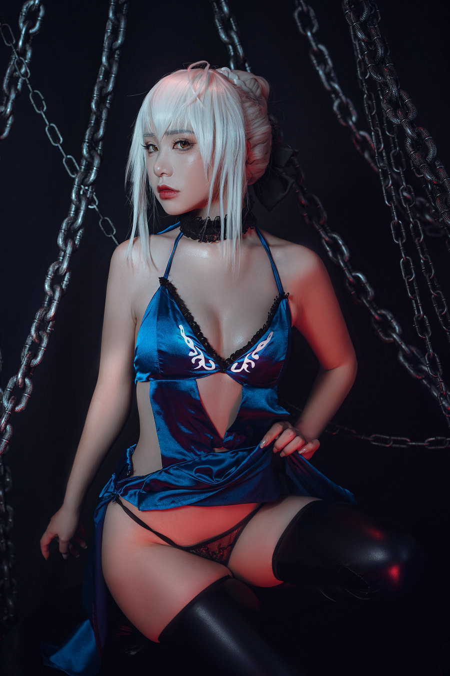 爆机少女喵小吉 - 黑呆 / 91P2V-3.59GB / cos萌妹-绅士图