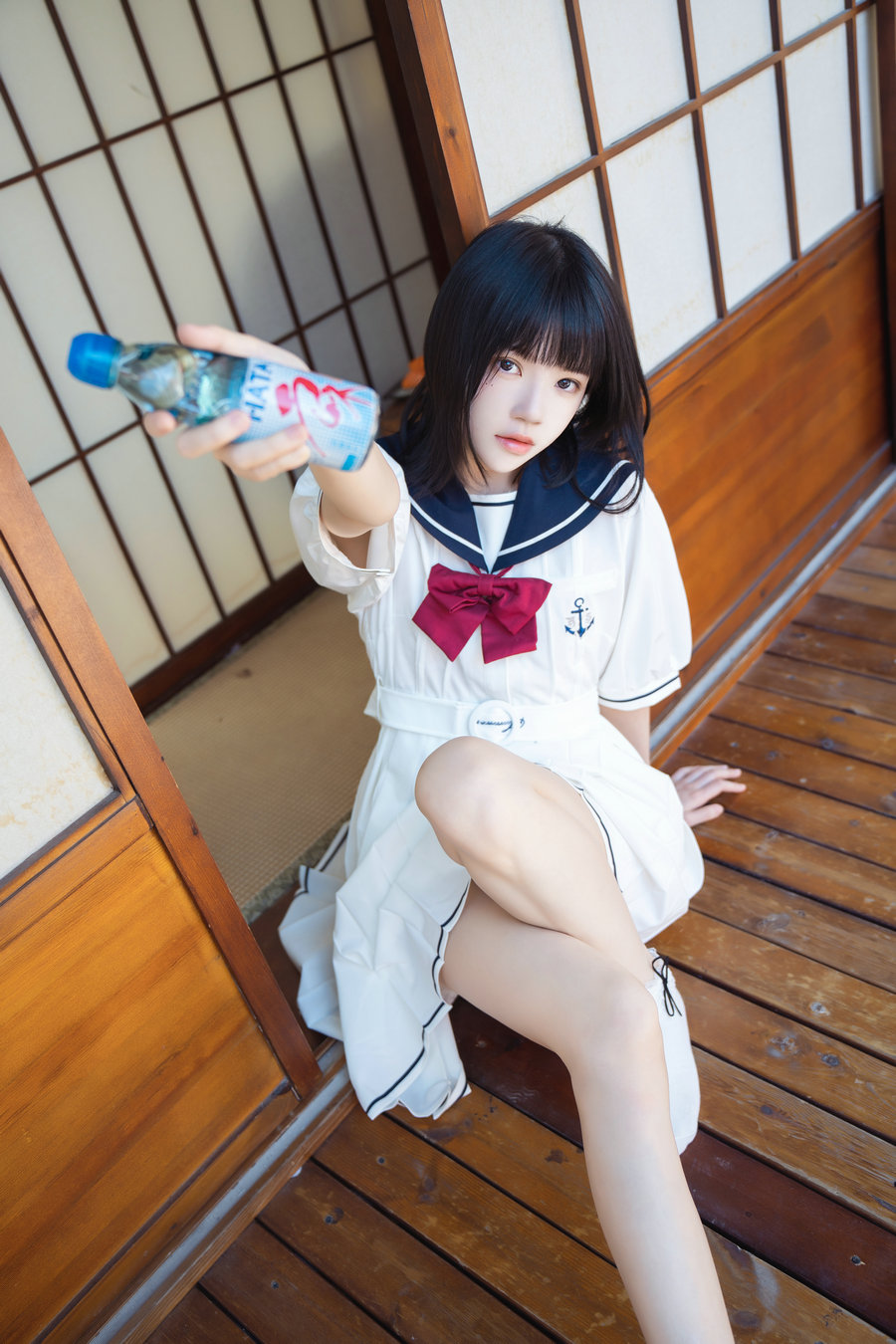 桜桃喵 - 盛夏制服 / 39P-510MB / cos萌妹-绅士图