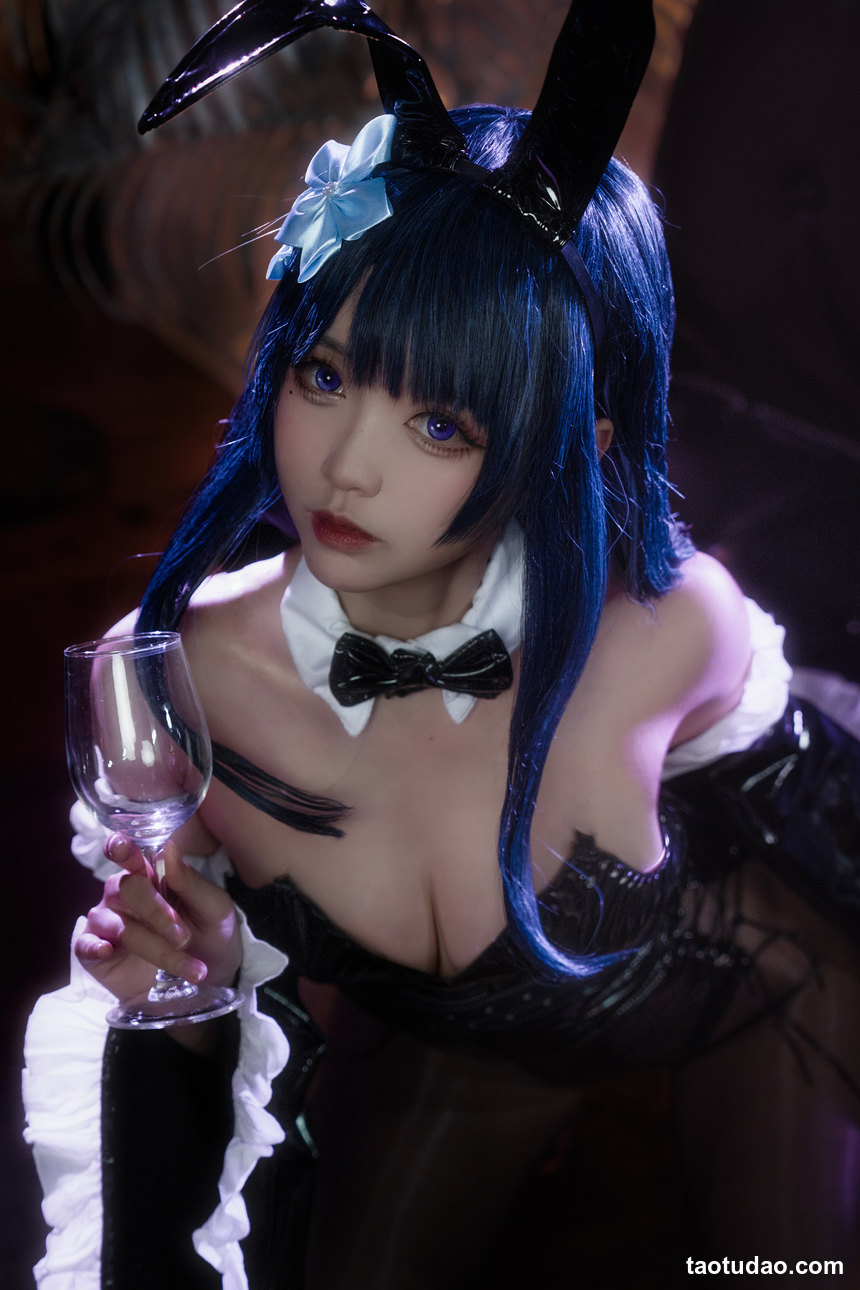 图片[3]-大大卷卷小卷 –  原神雷电将军 兔女郎 [17P-136MB]-绅士图