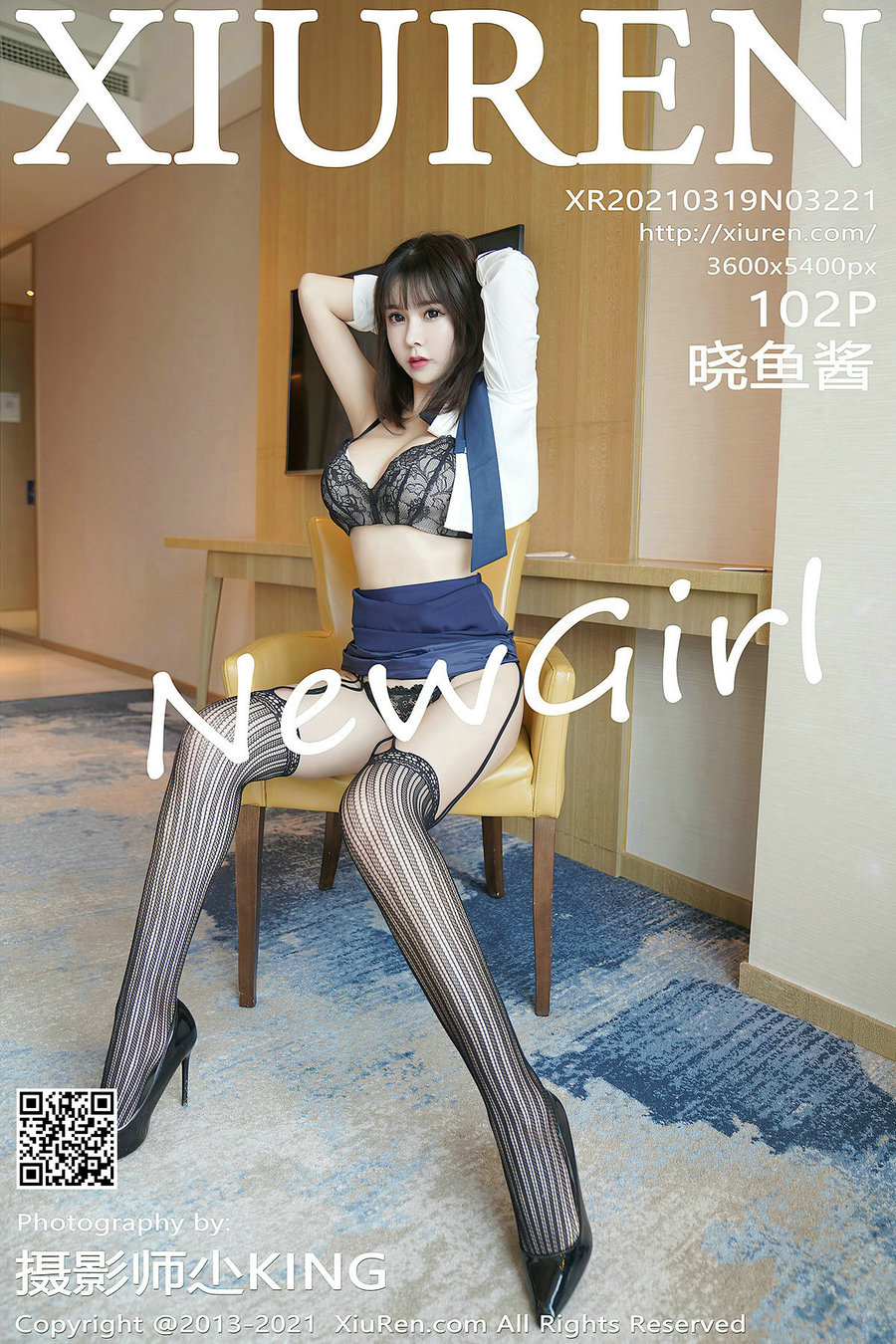 / 秀人美媛馆 / 2021.03.19 No.3221 晓鱼酱 / 102P987MB / 秀人网-绅士图