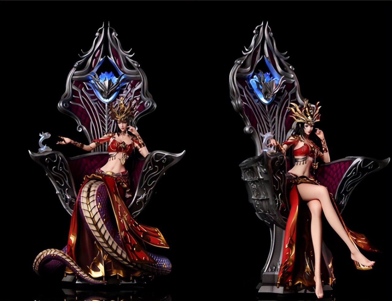 《斗破》美杜莎女王手办曝光,可拆卸的大长腿好诱人,网友:好美