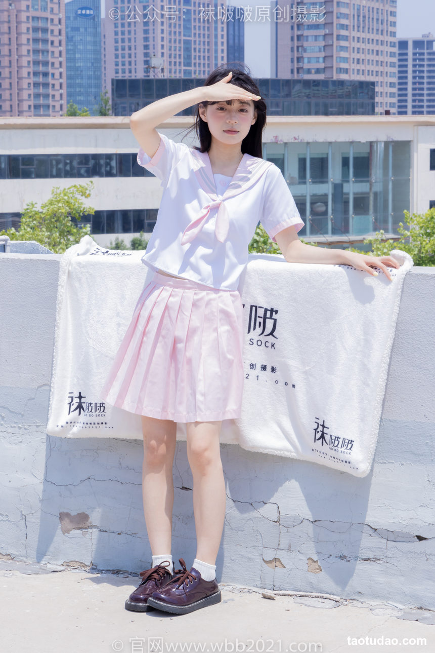 图片[2]-[BoBoSocks袜啵啵]NO.399 糯米-皮鞋、白棉袜、jk制服[145P+1V／6.34GB]-绅士图