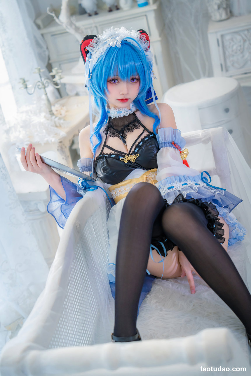 图片[2]-大大卷卷小卷 – NO.20 甘雨女仆 [20P-160MB]-绅士图