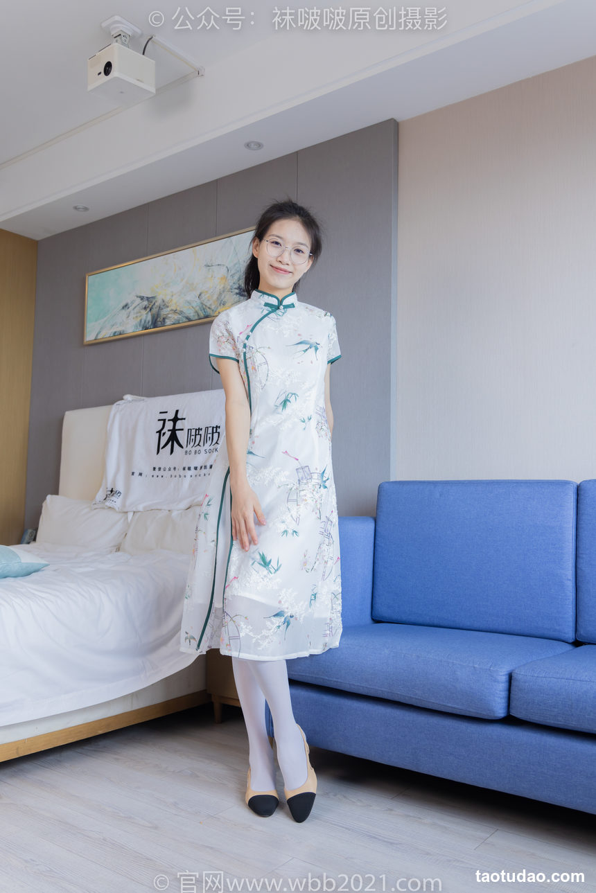 图片[2]-[BoBoSocks袜啵啵]NO.371 芝士-平底鞋、高跟凉鞋、厚白丝小腿袜、短白丝[140P+1V／6.03GB]-绅士图