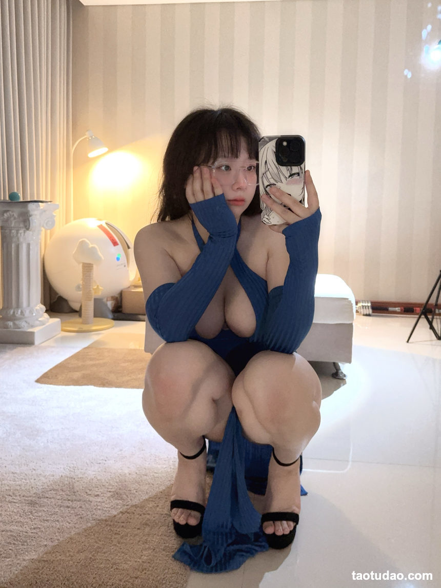 图片[3]-皮皮奶可可爱了啦 – 蓝色旗袍[17P+1V-58.4M]-绅士图