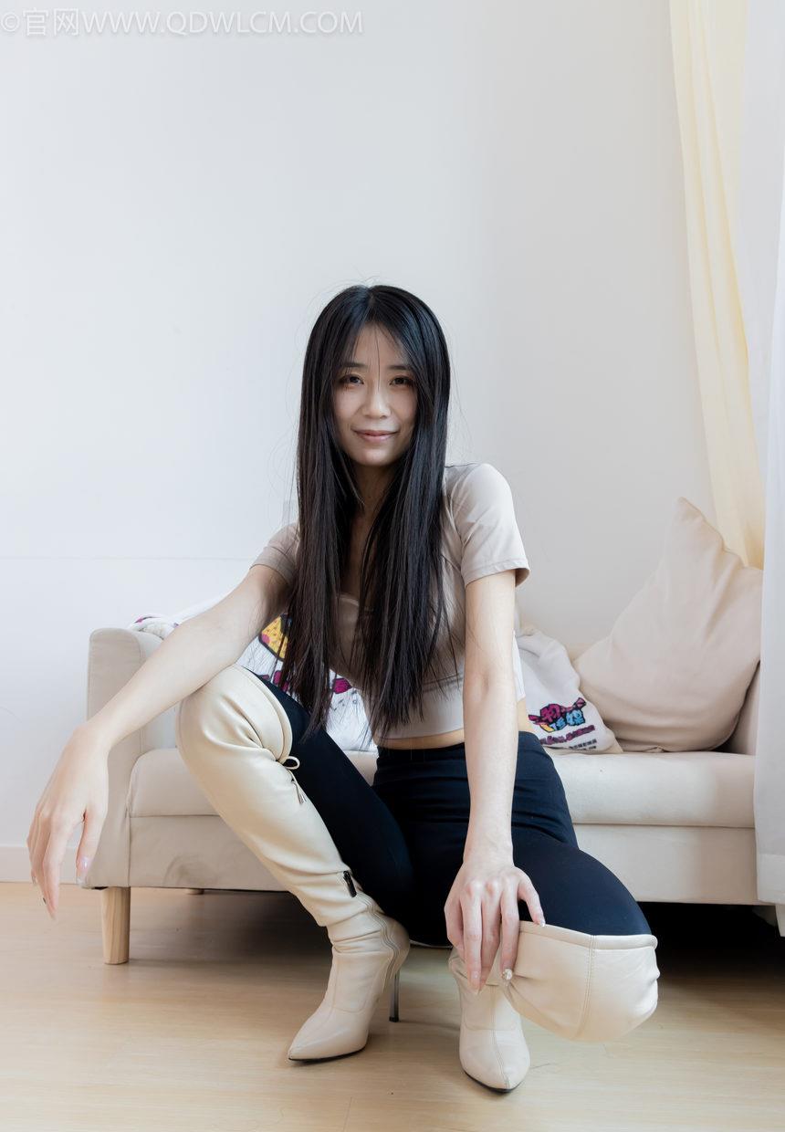 图片[3]-物恋传媒 NO.2305 菜菜-高跟长靴、短白棉袜、裸足[172P-1V-4.45G]-绅士图