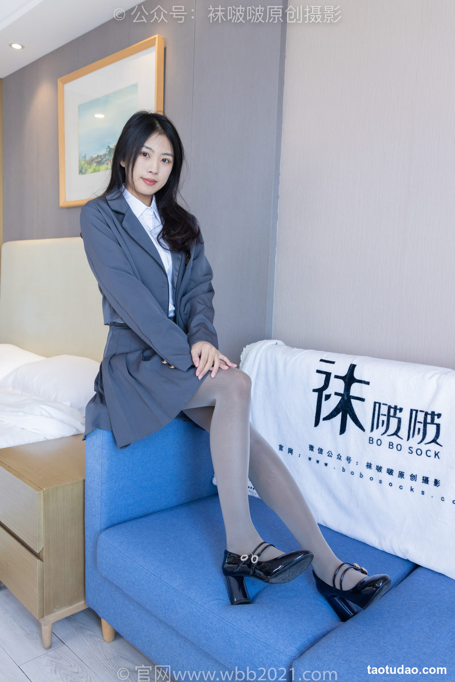 图片[4]-[BoBoSocks袜啵啵]NO.312 奶油-高跟鞋、黑丝打底、肉丝[160P+1V／6.67GB]-绅士图