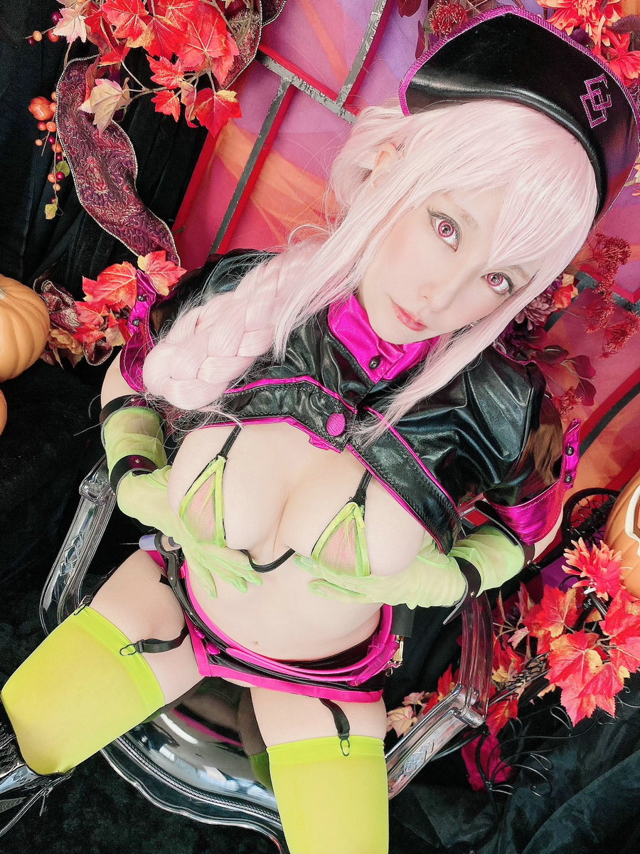(Cosplay)[HERESY] Ringo Mitsuki 林檎蜜紀全方位ドスケベ宝具なハロウィン婦……-绅士图