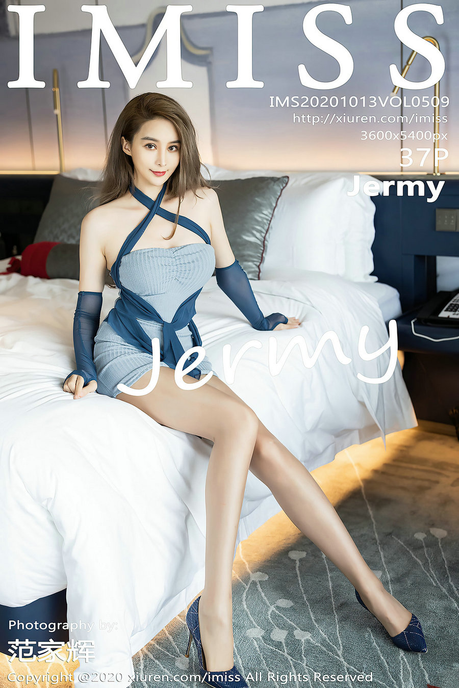 / IMiss /爱蜜社 2020.10.13 Vol.509 Jermy / 37P351MB / 秀人旗下-绅士图