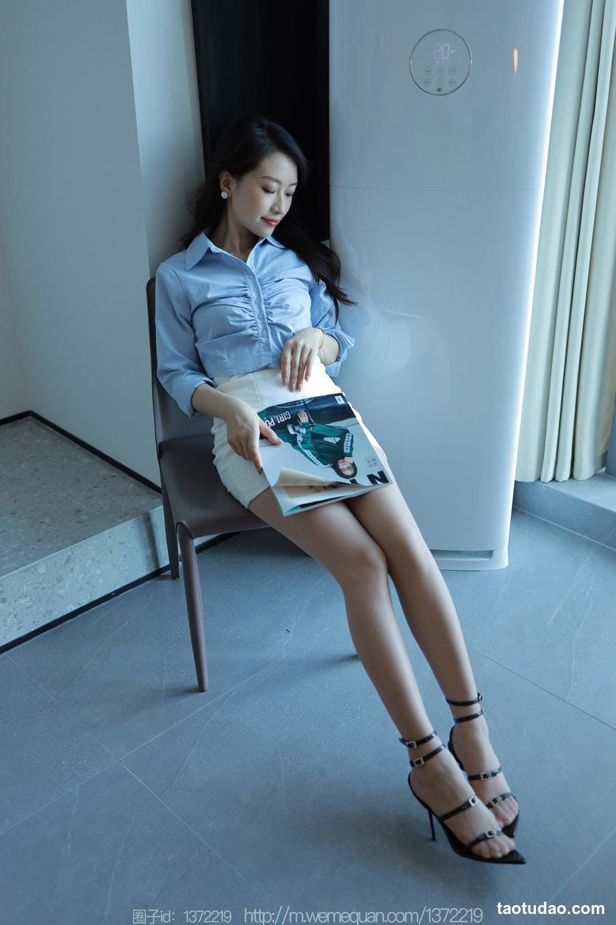 图片[3]-[IESS异思趣向] 2023.08.14 丝享家 1506 小婕《蓝领佳人》[83P-87.4M]-绅士图