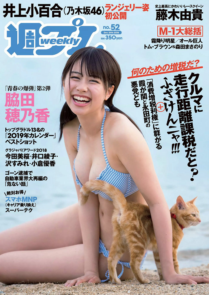 / Weekly Playboy / 2018 No.52 脇田穂乃香 井上小百合 水沢柚乃 藤木由貴 小泉遥 … 日系-绅士图