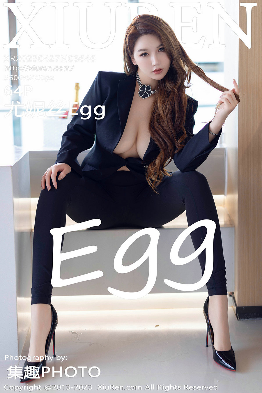 / 秀人美媛馆 / 2023.04.27 No.6646 尤妮丝 / 64P350MB / 秀人网-绅士图