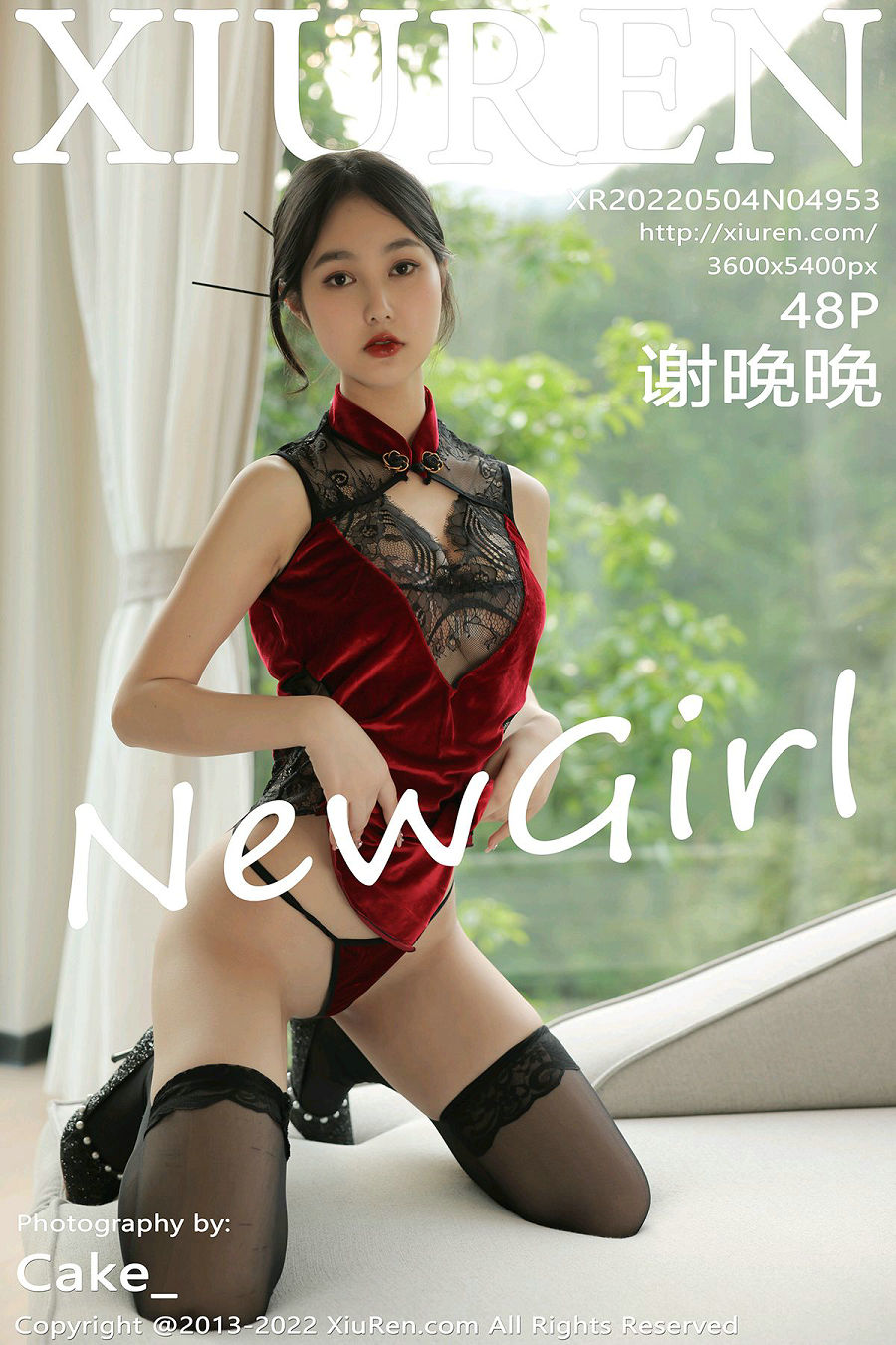 / 秀人美媛馆 / 2022.05.04 No.4953 谢晚晚 / 48P443MB / 秀人网-绅士图