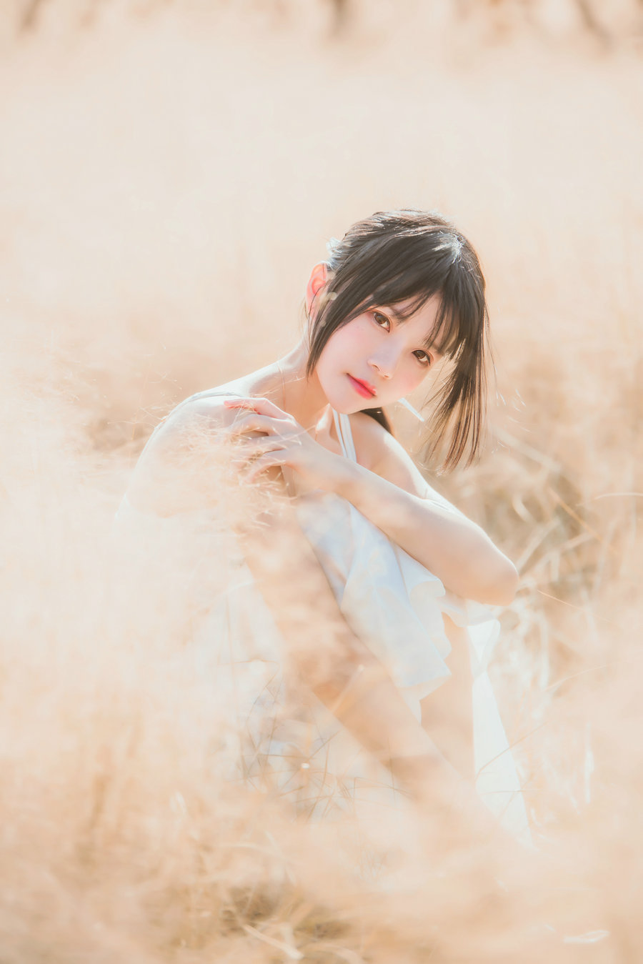 桜桃喵 - 原野上的浪漫 / 48P-0.99GB / cos萌妹-绅士图