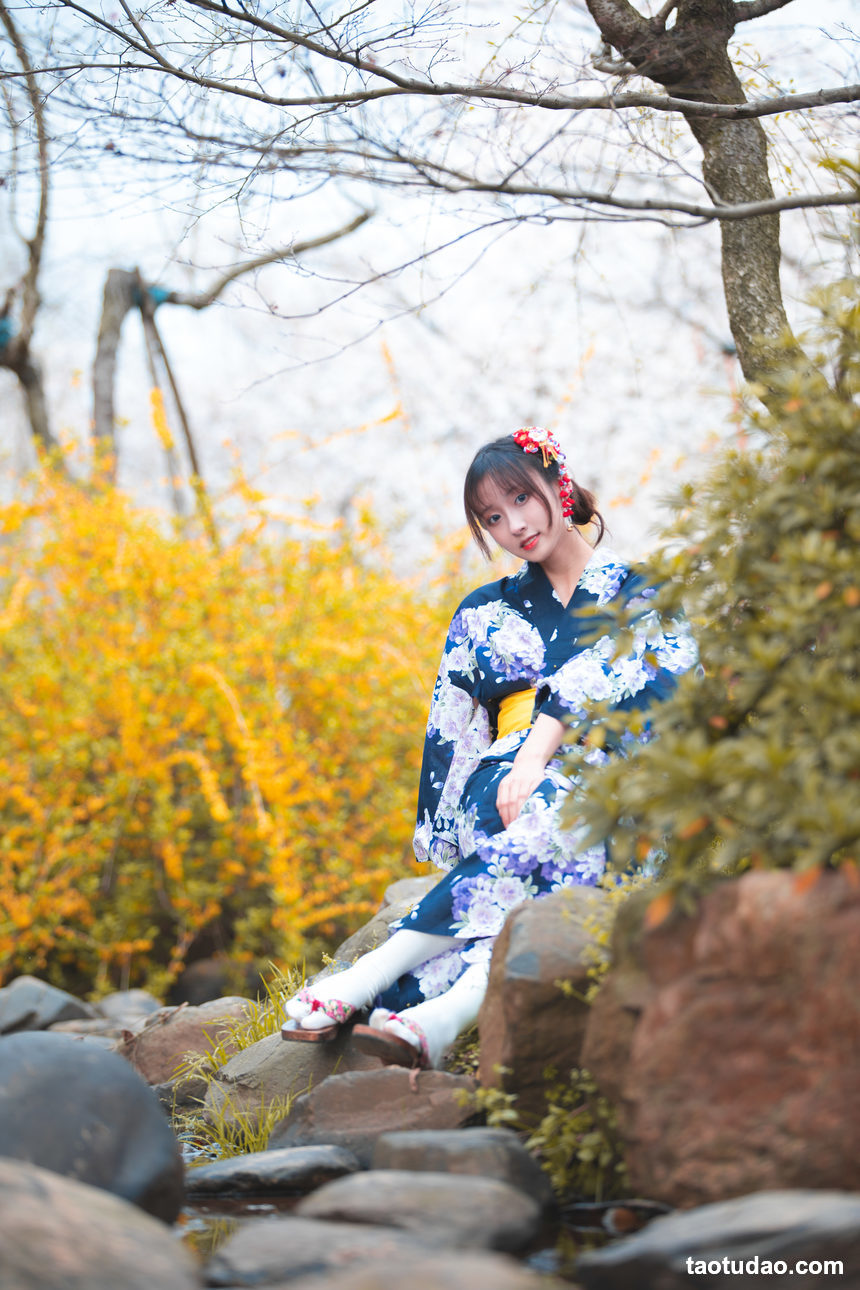 图片[4]-冬马路纱 No.005-樱园浴衣 [9P-133MB]-绅士图