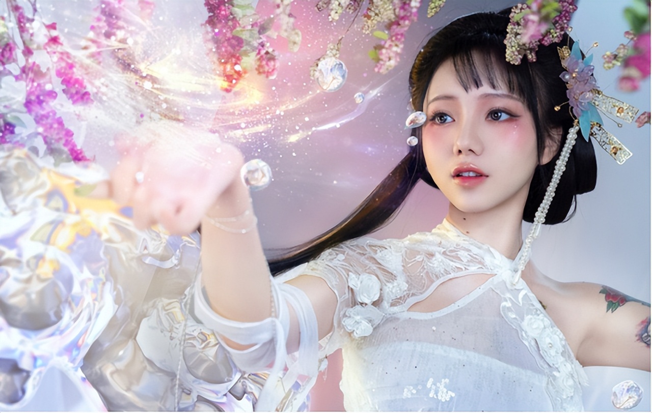 汉服一姐洛丽塔大哥出新作,cos杀手人妻约尔福杰,身材1:1还原